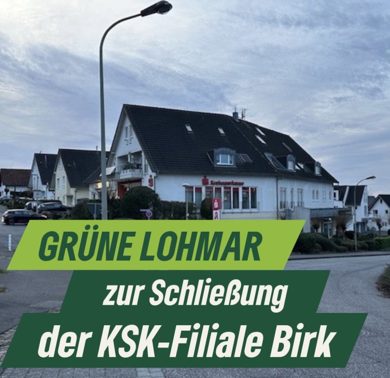 KSK-Filiale Birk schließt